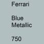 Preview: Ferrari, Blue Metallic, 750.